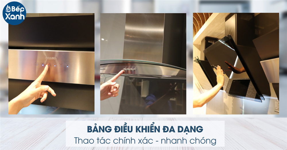 Bảng điều khiển dễ sử dụng