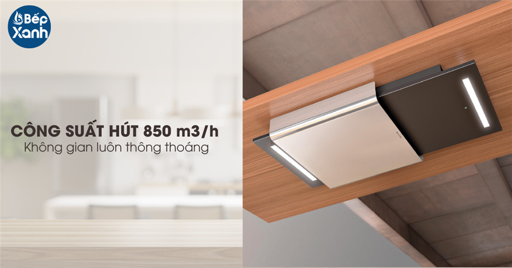 Công suất hút mạnh mẽ 