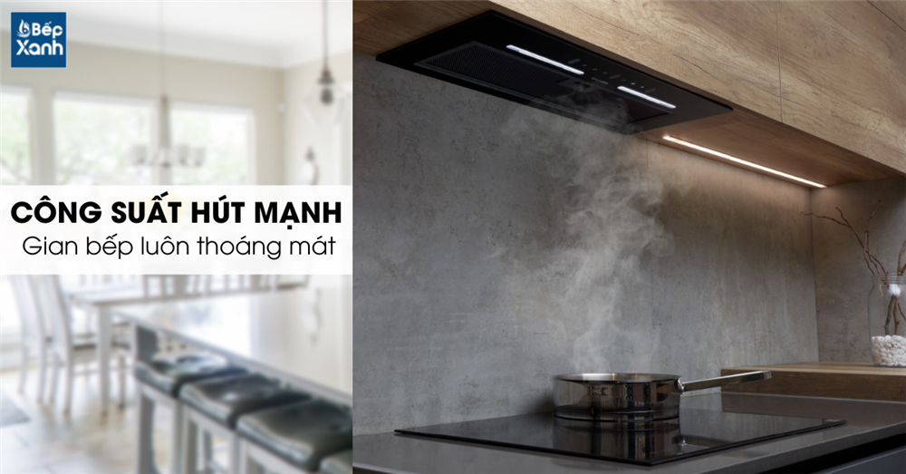 Công suất hút mạnh mẽ
