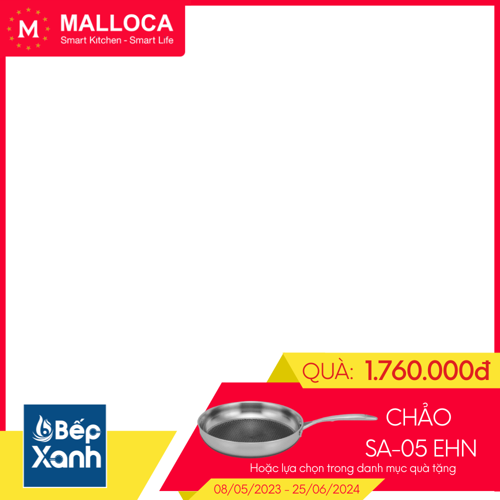 Máy hút mùi áp tường Malloca MC 9086HS/ Ngang 90cm, kiểu vát chữ A, kính đen