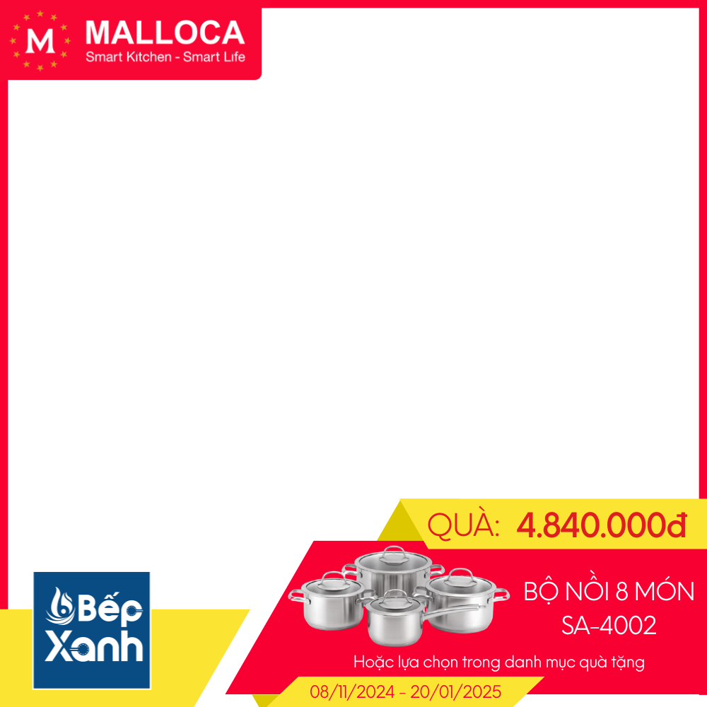 Máy hút mùi áp tường Malloca Circle F188