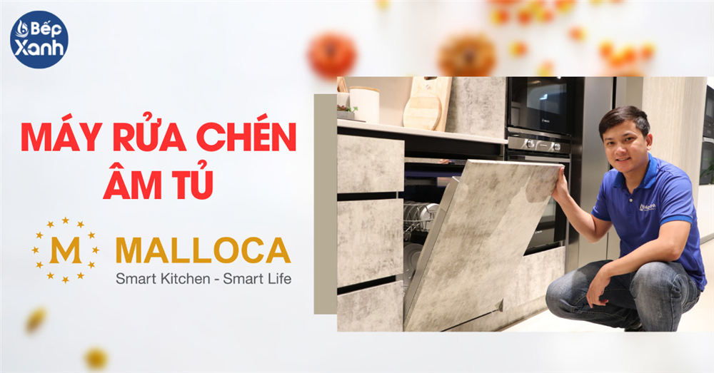 Máy rửa chén âm tủ Malloca