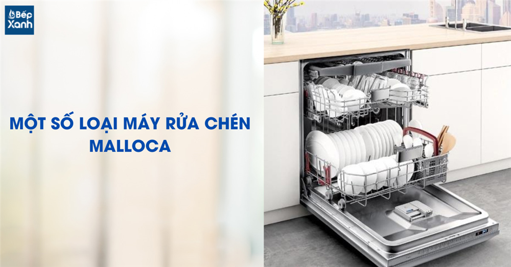 Một số loại máy rửa chén Malloca