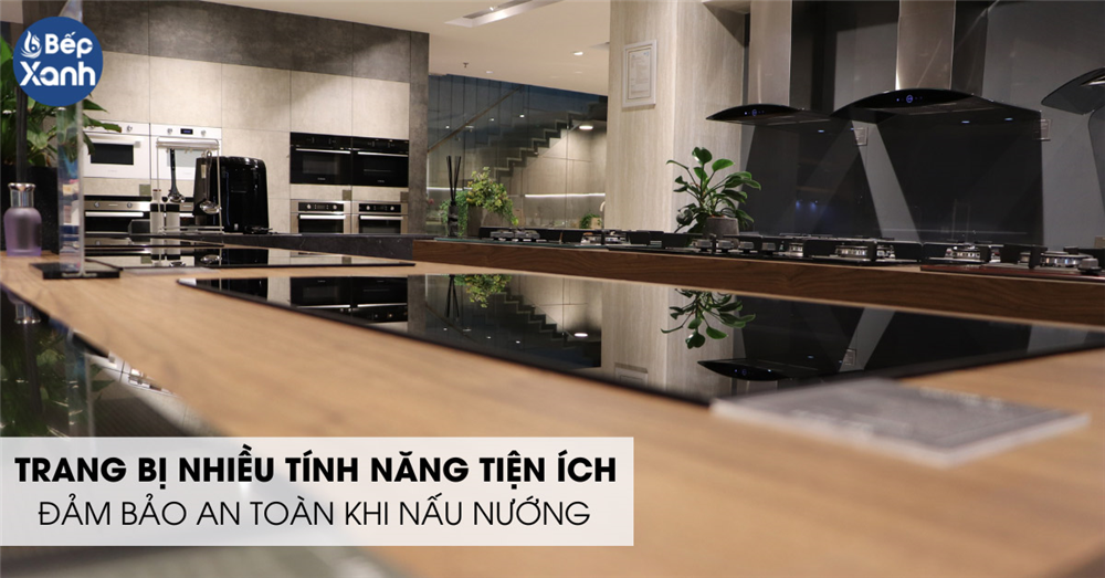 Các tính năng nổi bật trên bếp 2 vùng nấu Malloca